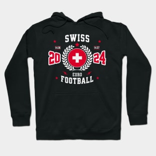 Swiss 2024 Football Fan Hoodie